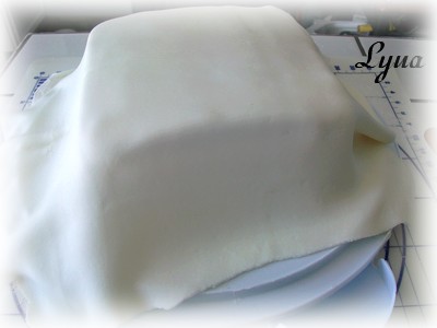 Fondant à la guimauve ou pâte à sucre pour recouvrir ou décorer des gâteaux Gateau24
