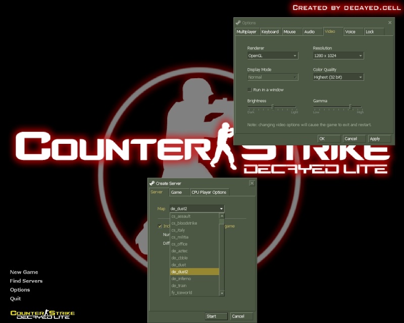 Counter Strike 1.6 - Portable version :::  32394110