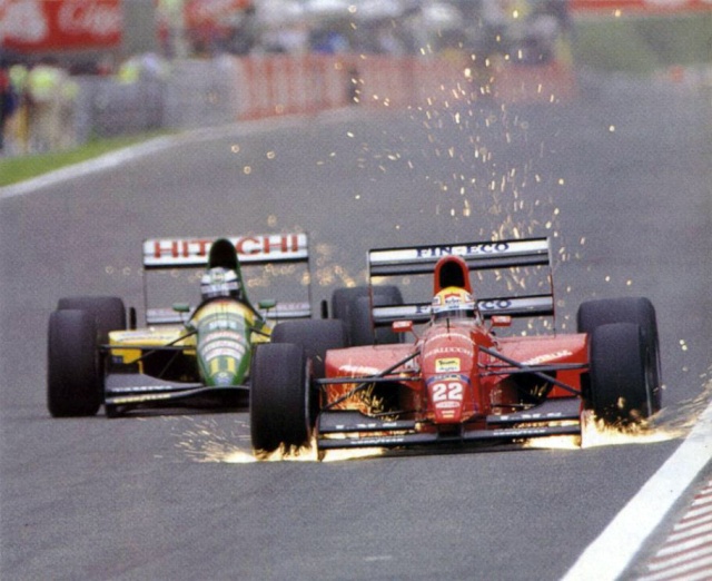 TW (Williams) e Seyu (Ferrari) dominam em seus grupos. G3 tem a volta de Douglasvs5, e vitória da Benetton com Lp25.  9222ma10