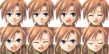 Facesets avec émotions style manga Fighte12