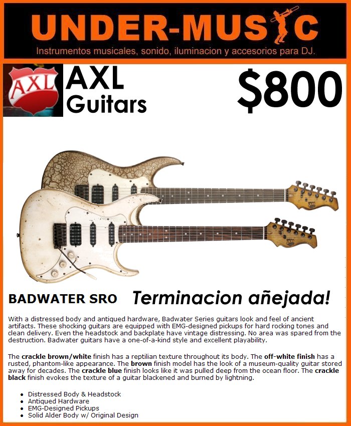 AXL Guitars Images11