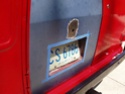 Back to the recessed rear license plate Repair30