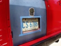 Back to the recessed rear license plate Repair31