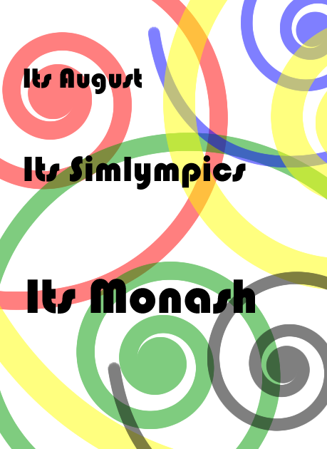 Monash Bid for August Simlympics Monash11