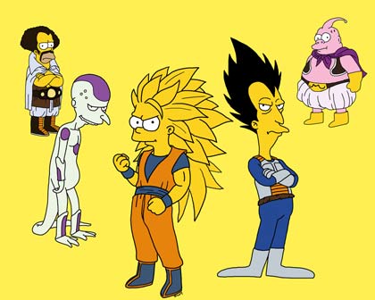 Dragon Ball Simpsons lol Simpso10