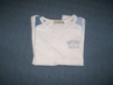 camiseta blanca y azul talla 14 manga corta 100_0935