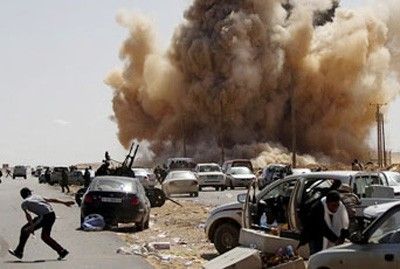 قتل جماعي للاطفال في ليبيا ... قنابل الناتو تشكل خطر على الشعب الليبي لمئة عام 01311310