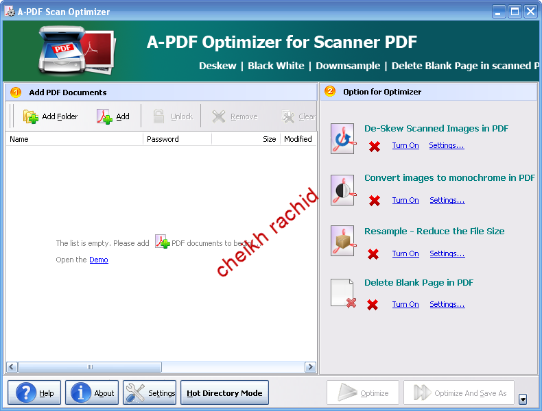 برنامج A-PDF.Scan.Optimizer.2.2.0 03-01-11