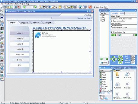 برنامج Power AutoPlay Menu Creator Professional 7.7.12 454110