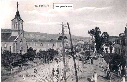 تاريخ قصر البخاري قبل و بعد الاحتلال الفرنسي BOGHARI او Ksar el Boukhari 8-0310
