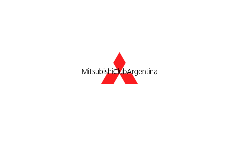 Calcos del Mitsubishi Club Argentina Logomc10