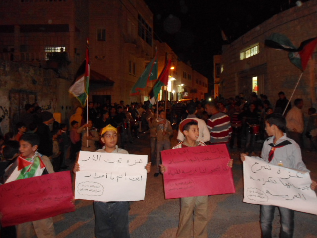 مسيرة كشفية تضامنا مع أهلنا في غزة Dsc00539