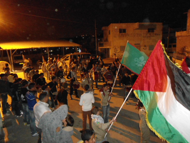 مسيرة كشفية تضامنا مع أهلنا في غزة Dsc00545