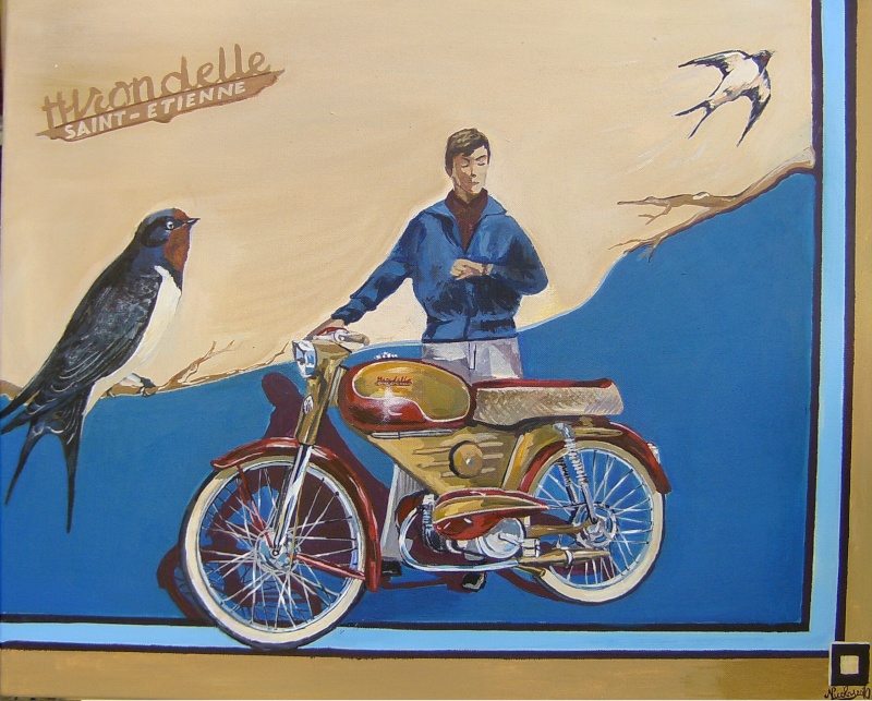 votre cyclo peint sur une toile Bild5910