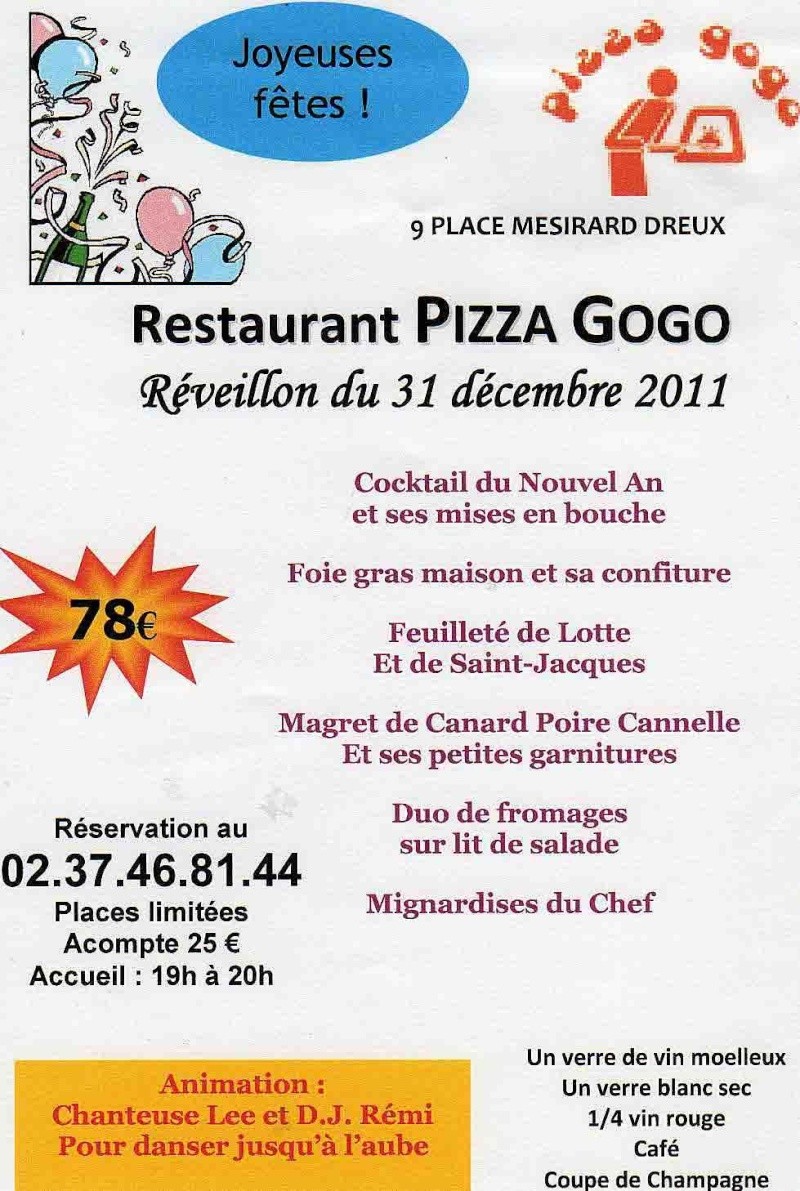 REVEILLON DE LA ST-SYLESTRE A DREUX CHEZ PIZZA GOGO  Menu_g10