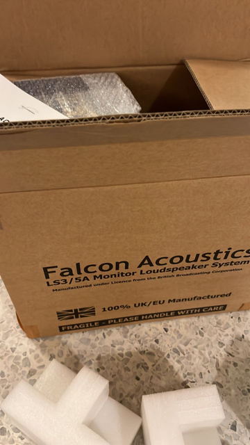 BBC LS3/5A Falcon Acoustics Special Maida Vale Limited Edition (Sold) 2a641d10