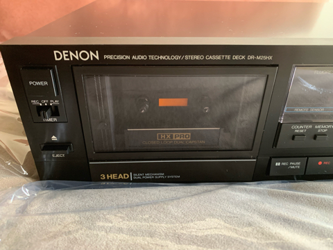 Denon DR-M25HX Pro 3Head Dual Capstan Cassette deck player (Used) 2e785a10