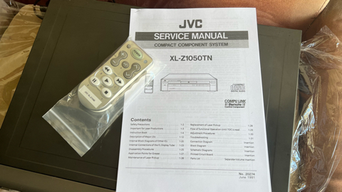 JVC XL-Z1050 K2 CD player (Used) 5bb13710