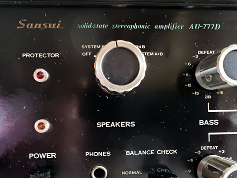 Sansui AU-777D integrated amp (Used) sold 5e7d1c10