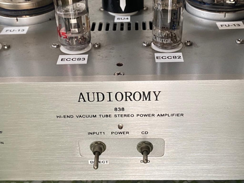 Audioromy 838 single ended amp (Used) 87d39310