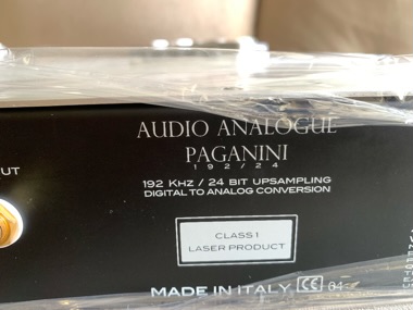 Audio Analogue Paganini CD player (Used)Sold  94bf0a10