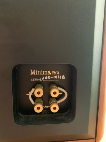 Sonus Faber Minima FM2 speaker (Used) Sold 9a781f10