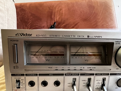 Victor (JVC) KD-A55 stereo cassette deck (Used) D5739610