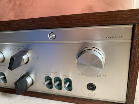 LUXMAN SQ505X Solid State Integrated Amplifier (Used) F44bd310