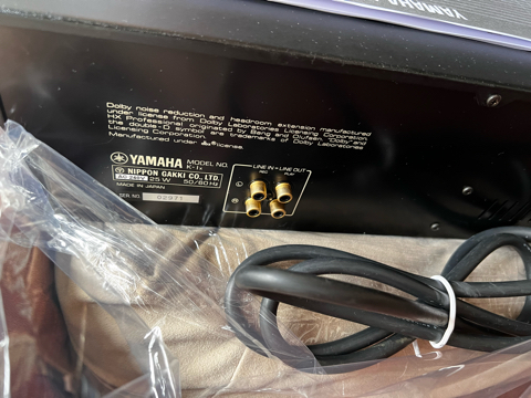 Yamaha K-1x/ K1020 3-head Dual Capstan stereo cassette deck (Used) F5f62510