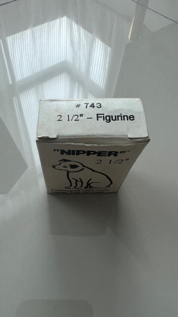 Nipper 2 1/2 inch figurine (Used) Img_7711