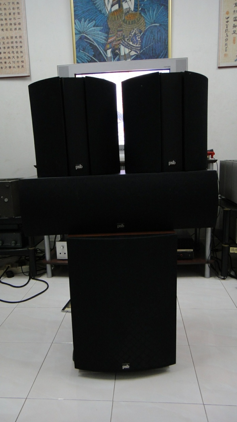 Psb Imsge series home theater speaker system (Used)SOLD Dsc01345