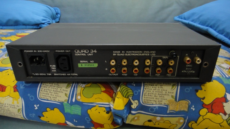 Quad 34 preamplifier & 306 power amplifier (Used)SOLD Dsc01350