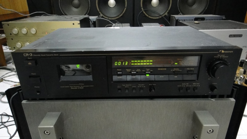 Nakamichi CR 3 cassette dacks (Used)SOLD Dsc01435