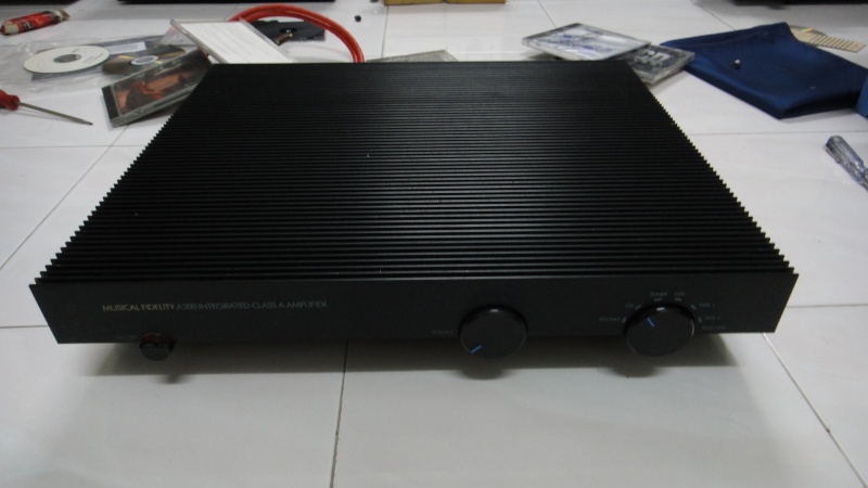 Musical fidelity A 200 integrated amplifier (Used)SOLD Dsc01728