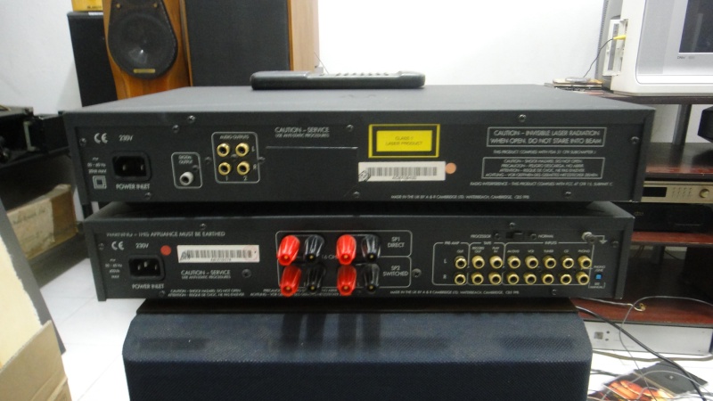 Arcam Alpha 8 cd player & Alpha 8R integrated amplifier (Used)SOLD Dsc02247
