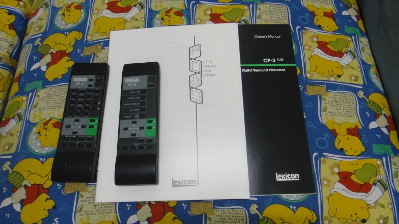 Lexicon CP3 plus sorround processor &  B&K Vedio 5 5 channel power amplifier (Used)SOLD Dsc02358