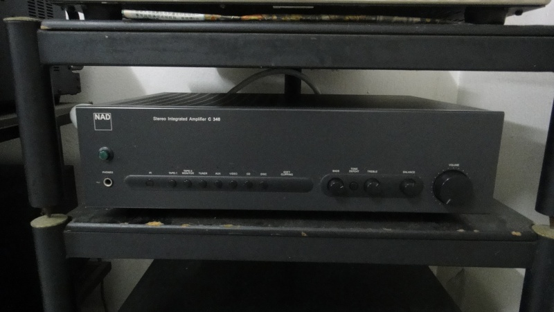 NAD C 340 integrated amplifier (Used)sold Dsc02435