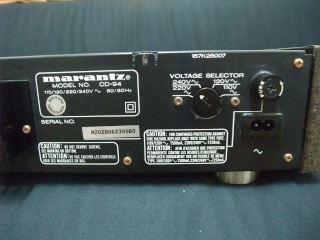Marantz CD94 MK1 CD Player (USED) SOLD Dscf2513