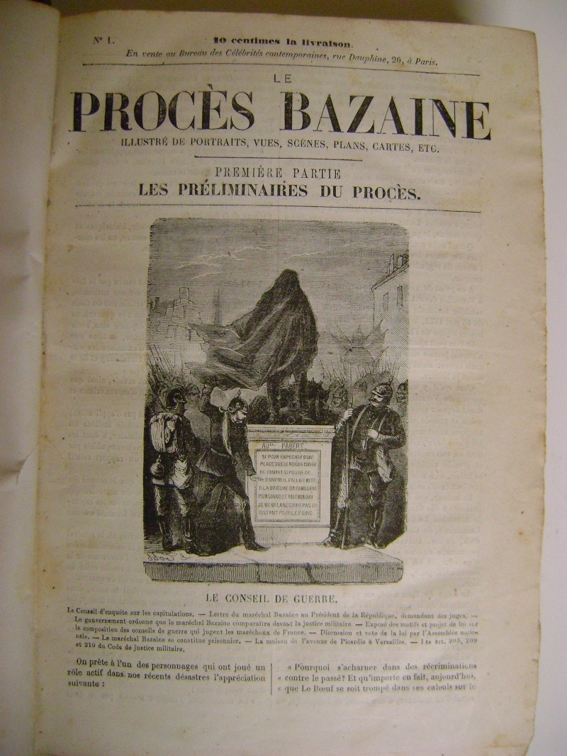 Beau livre: le procès du maréchal Bazaine. Dsc05641
