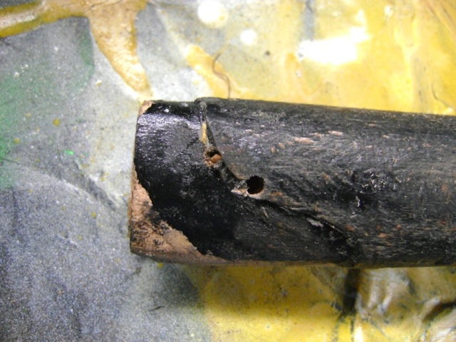 Restauration d'une poignée de sabre 1822. Dsc05731