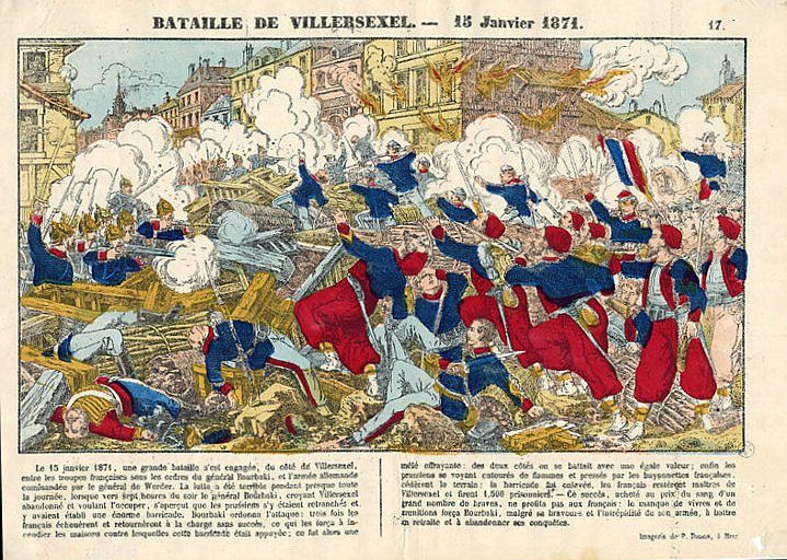 Villersexel - Guerre de 1870/71 à Villersexel. M5002010