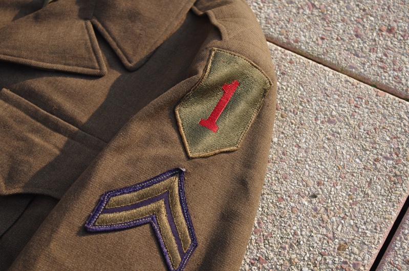 Ike Jacket Officier's 1st Infantry Division (Big Red One)  Imgp4419