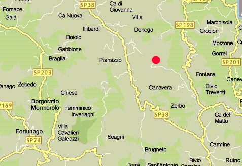 Montù Berchielli (castello) Mappa10