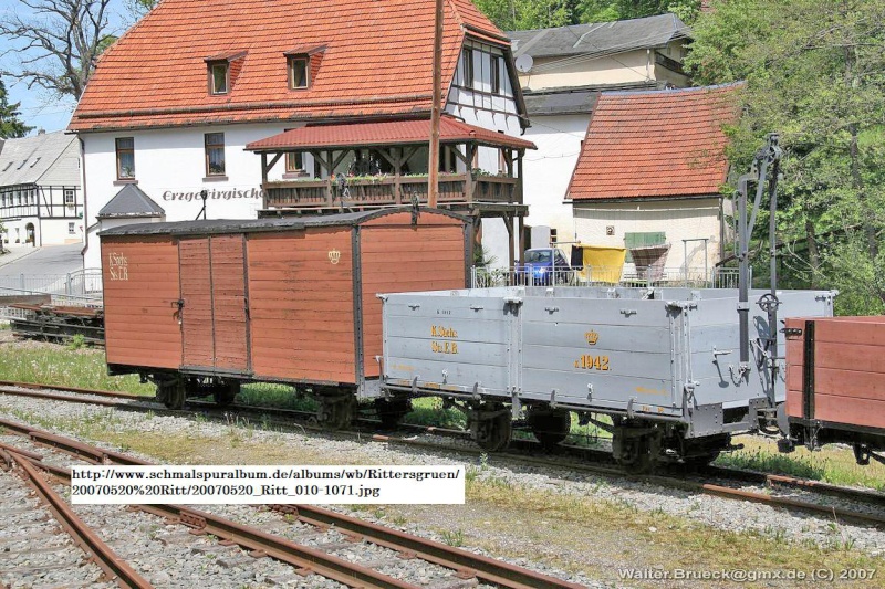 Auf zu neuen Ufern... offener Güterwagen, Gattung 777 der K. Sächs. Sts. E.B. 20070510