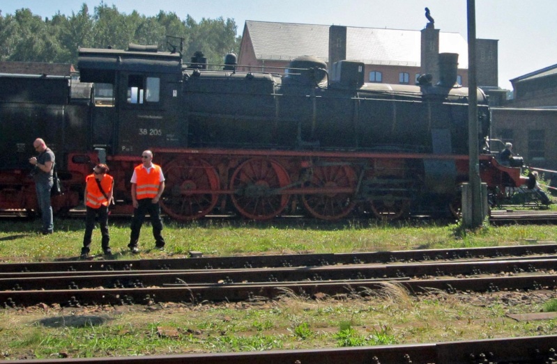 Dampflok 38 205 - der Sächsische Rollwagen Img_0214