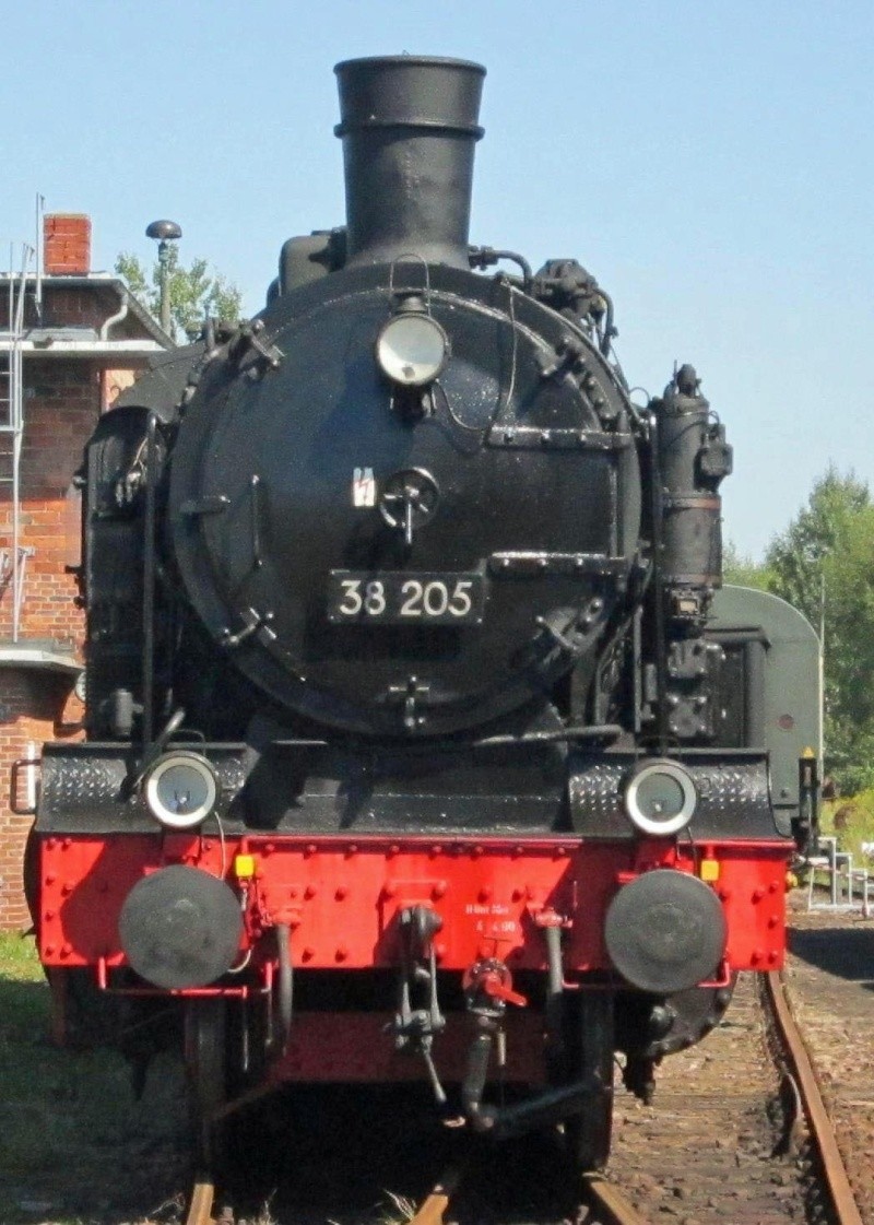 Dampflok 38 205 - der Sächsische Rollwagen Img_0221