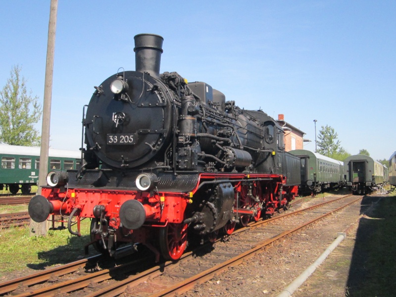 Dampflok 38 205 - der Sächsische Rollwagen Img_0311