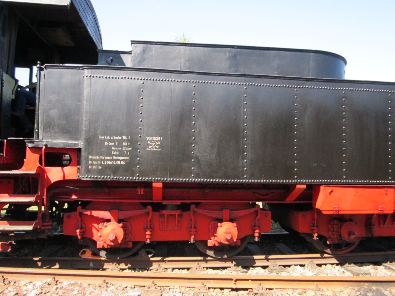 Dampflok 38 205 - der Sächsische Rollwagen Img_0317
