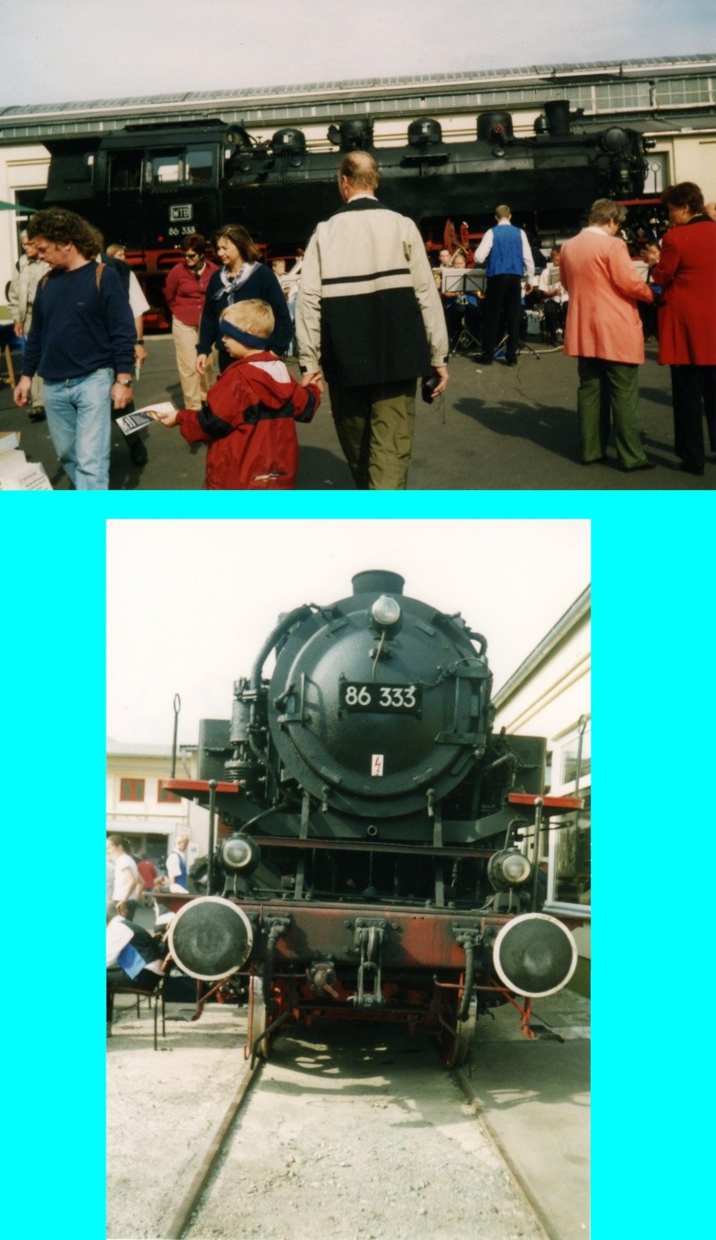 Dampftage Meiningen 2003 - mit roter 18 201 Mei-2010