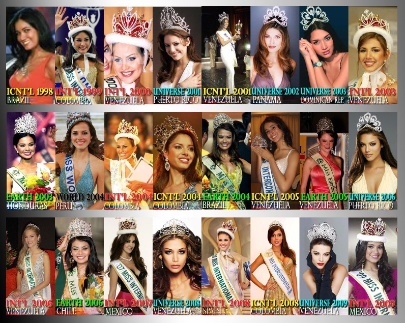 Latin Empire in Miss Universe, World, International, Intercontinental, Earth & Supranational !!!! 311